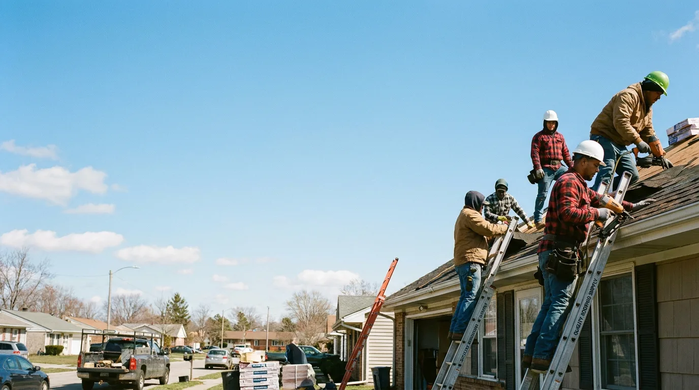 Roofing in Hannibal, MO near me